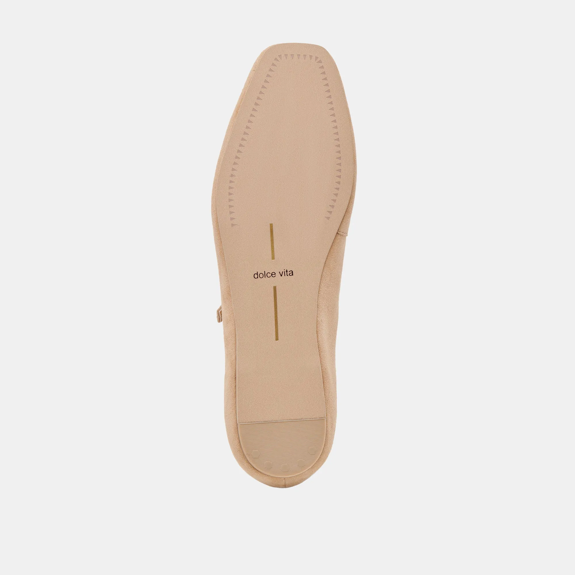 BALLERINES REYES EN DAIM DE BAMBOU
