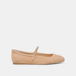 BALLERINES REYES EN DAIM DE BAMBOU