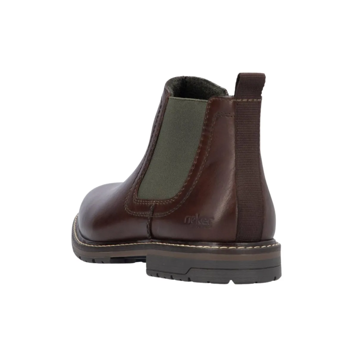 Rieker Hommes 13757-25 Chelsea Nougat Marron Cuir
