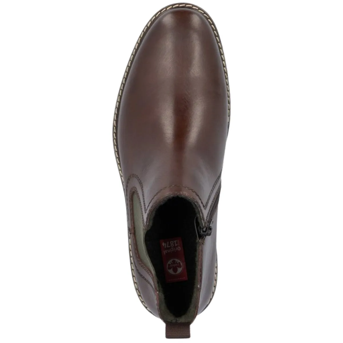 Rieker Hommes 13757-25 Chelsea Nougat Marron Cuir