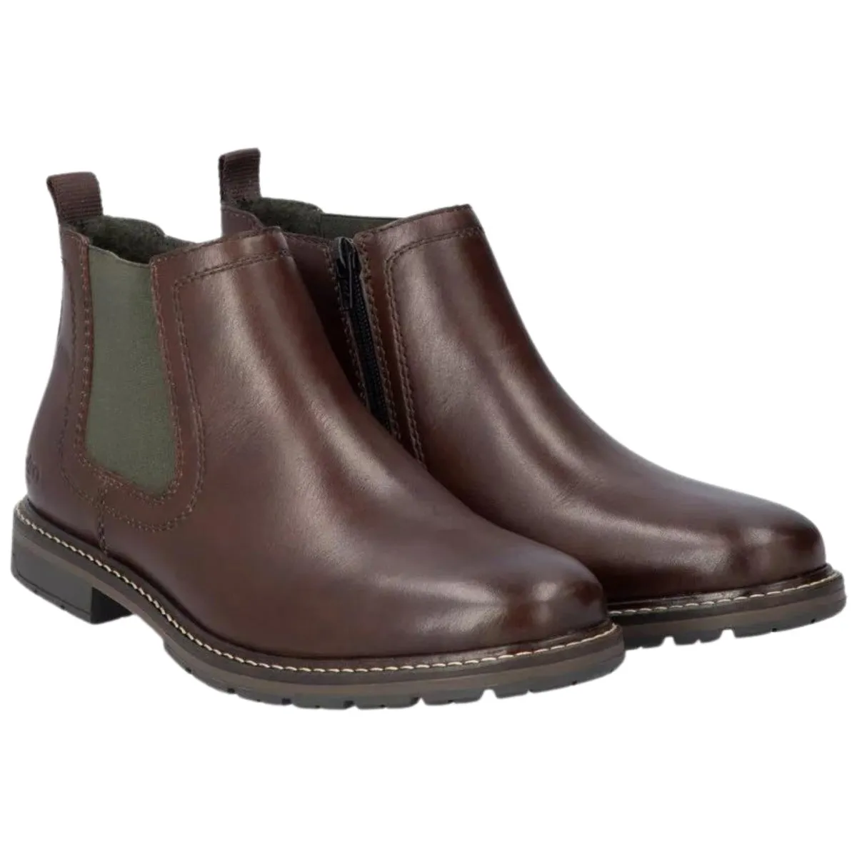 Rieker Hommes 13757-25 Chelsea Nougat Marron Cuir