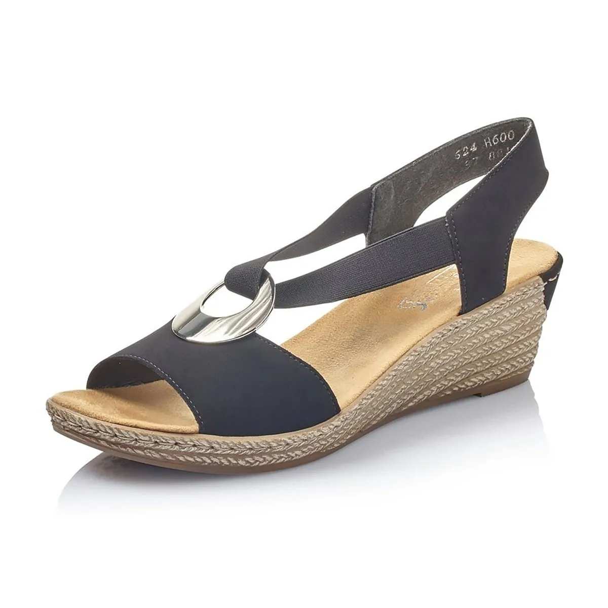 Rieker Femme 624H6-00 Noir