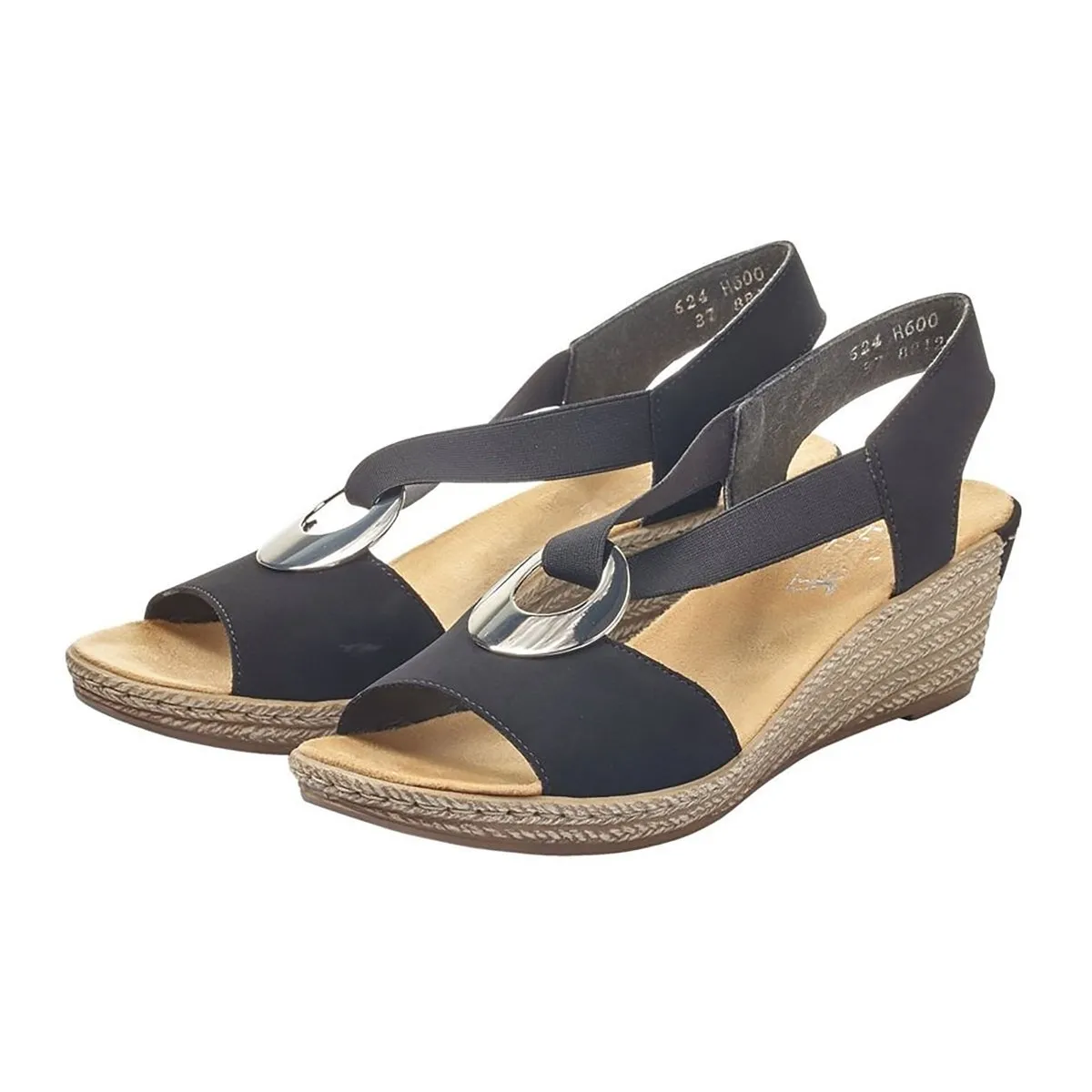 Rieker Femme 624H6-00 Noir