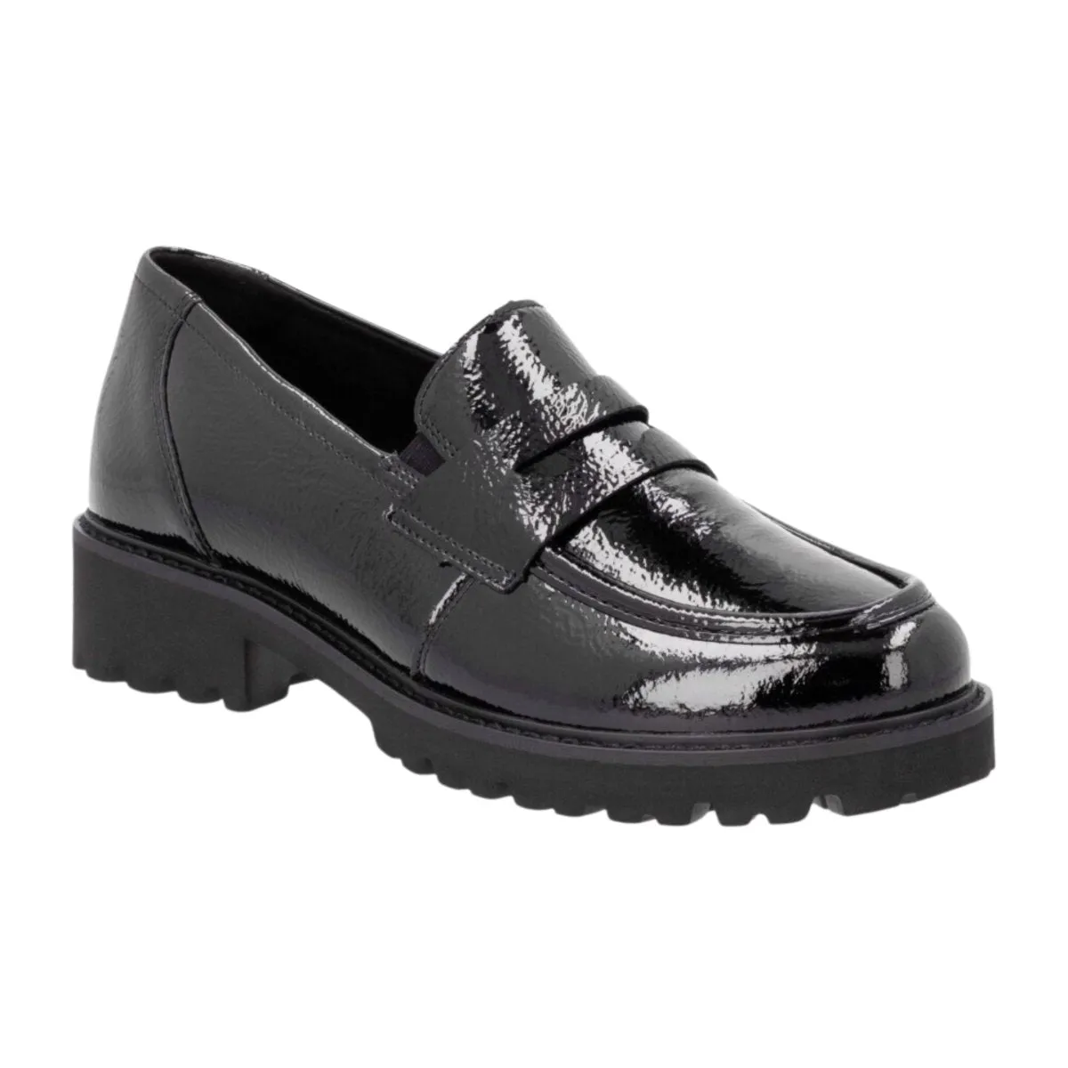 Rieker Femme D8602-00 Noir Verni