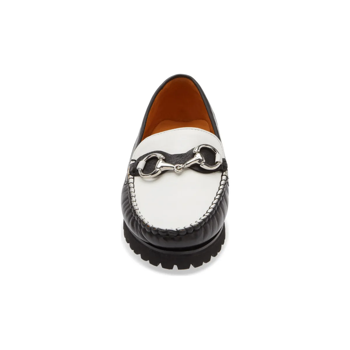 Robert Zur Femme Soho Cuir Noir/Blanc