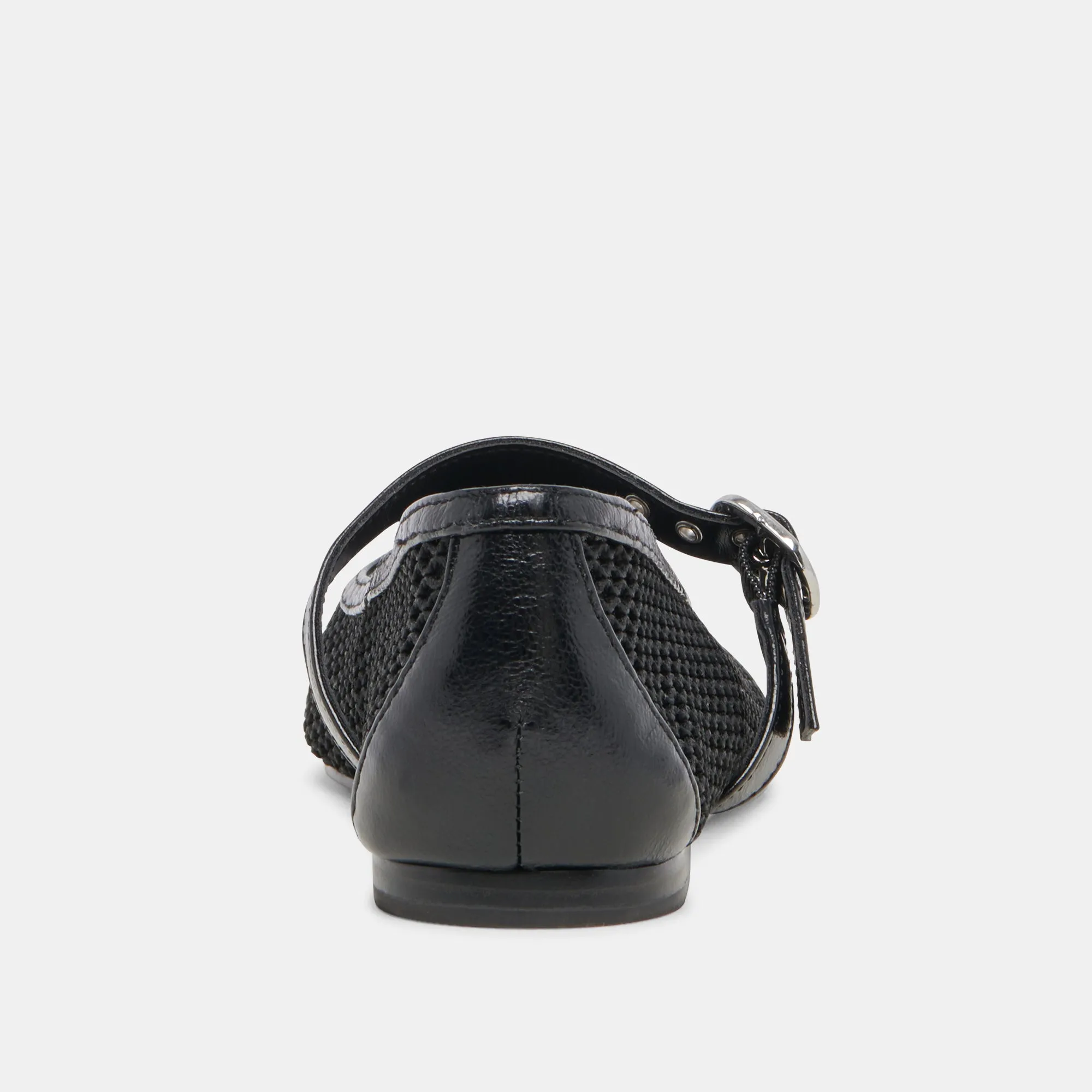 RODNI BALLETINES EN MAILLE TISSÉE NOIRE