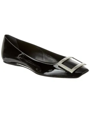 Roger Vivier Escarpins Ballerine Trompette en Patent
