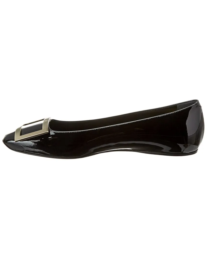 Roger Vivier Escarpins Ballerine Trompette en Patent