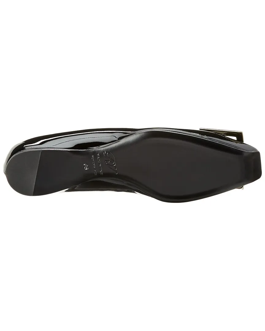 Roger Vivier Escarpins Ballerine Trompette en Patent