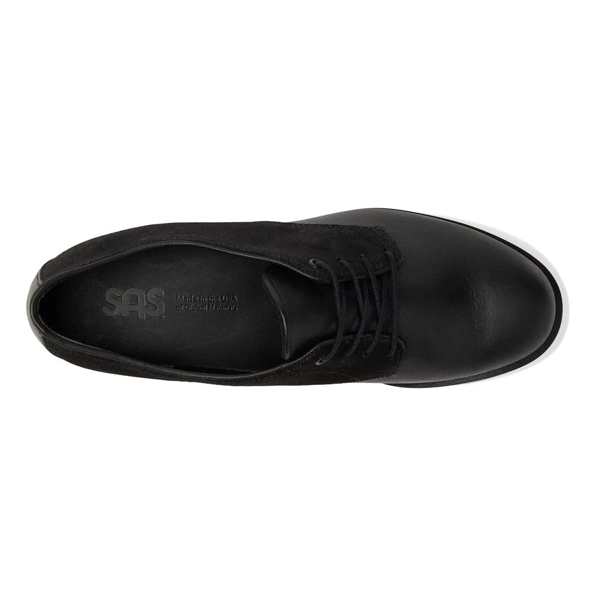 S A S Annexe Femme Suède Noir Caviar
