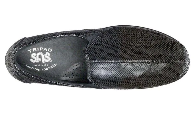 SAS Femme Rêve de Serpent Noir en Cuir