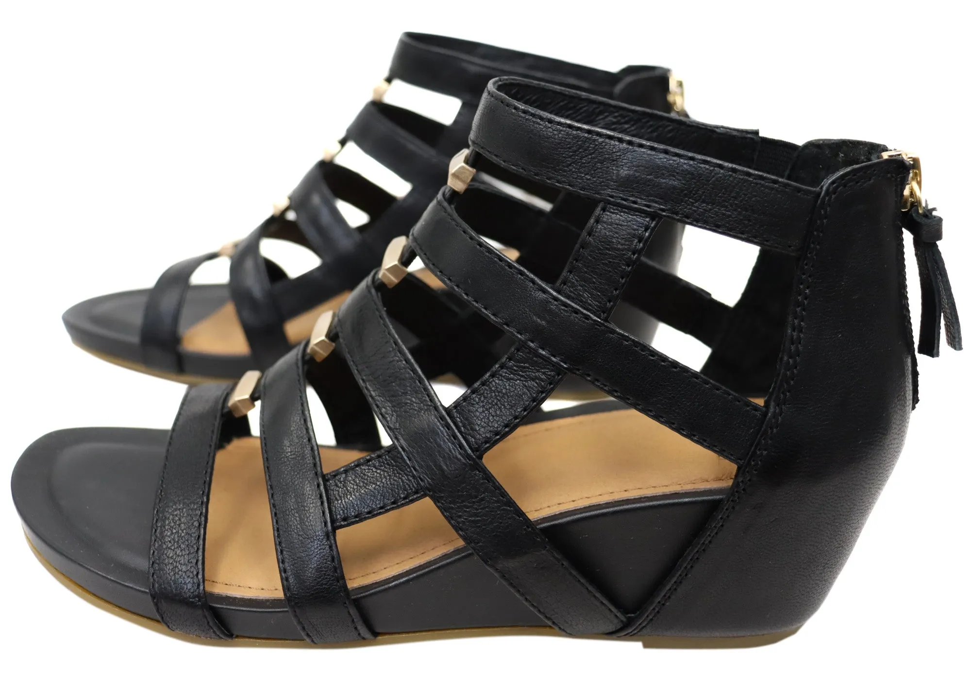 Sofft Rio II Sandales Femme à Plateforme en Cuir avec Semelle Confortable Sofft Shoes