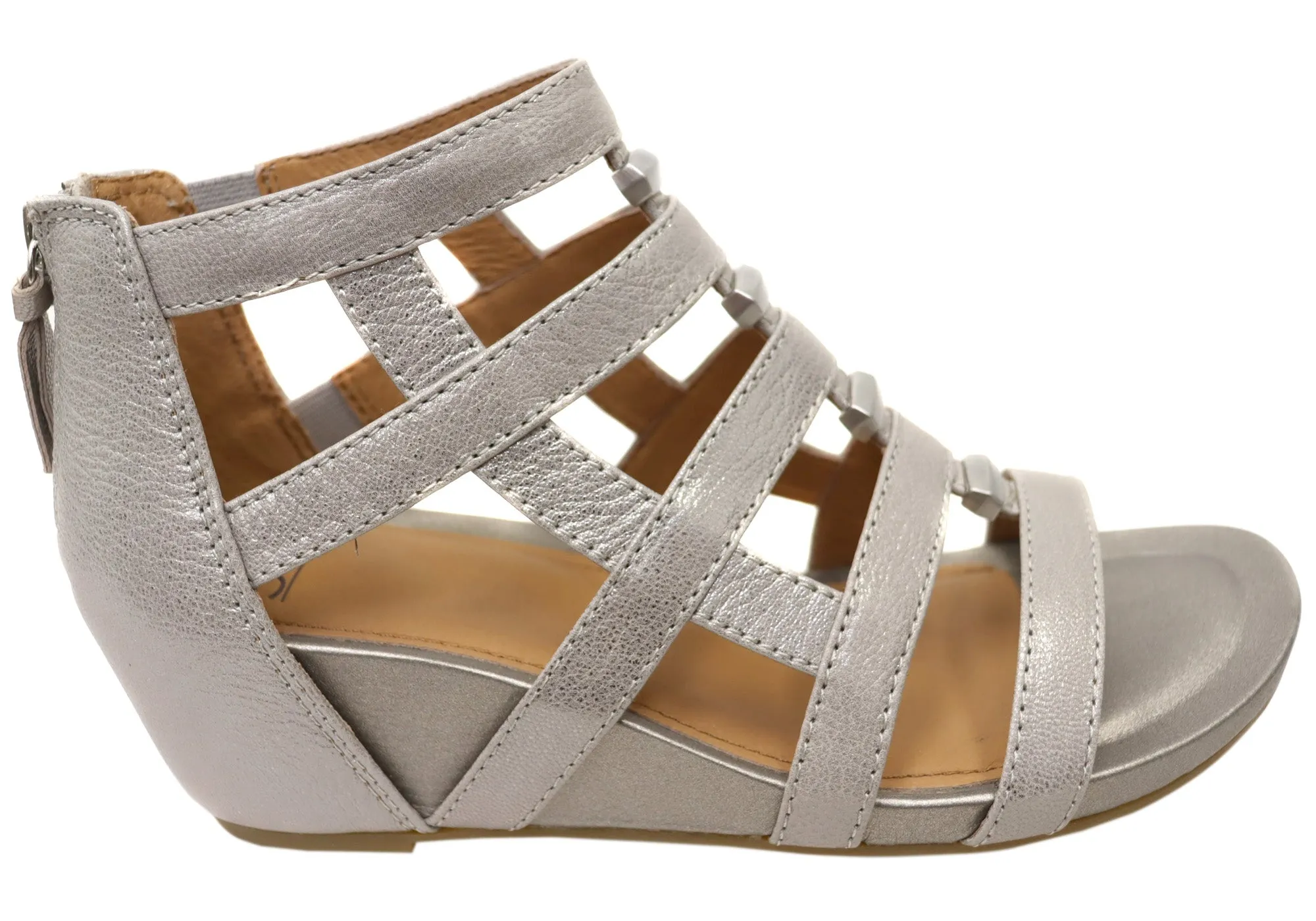 Sofft Rio II Sandales Femme à Plateforme en Cuir avec Semelle Confortable Sofft Shoes