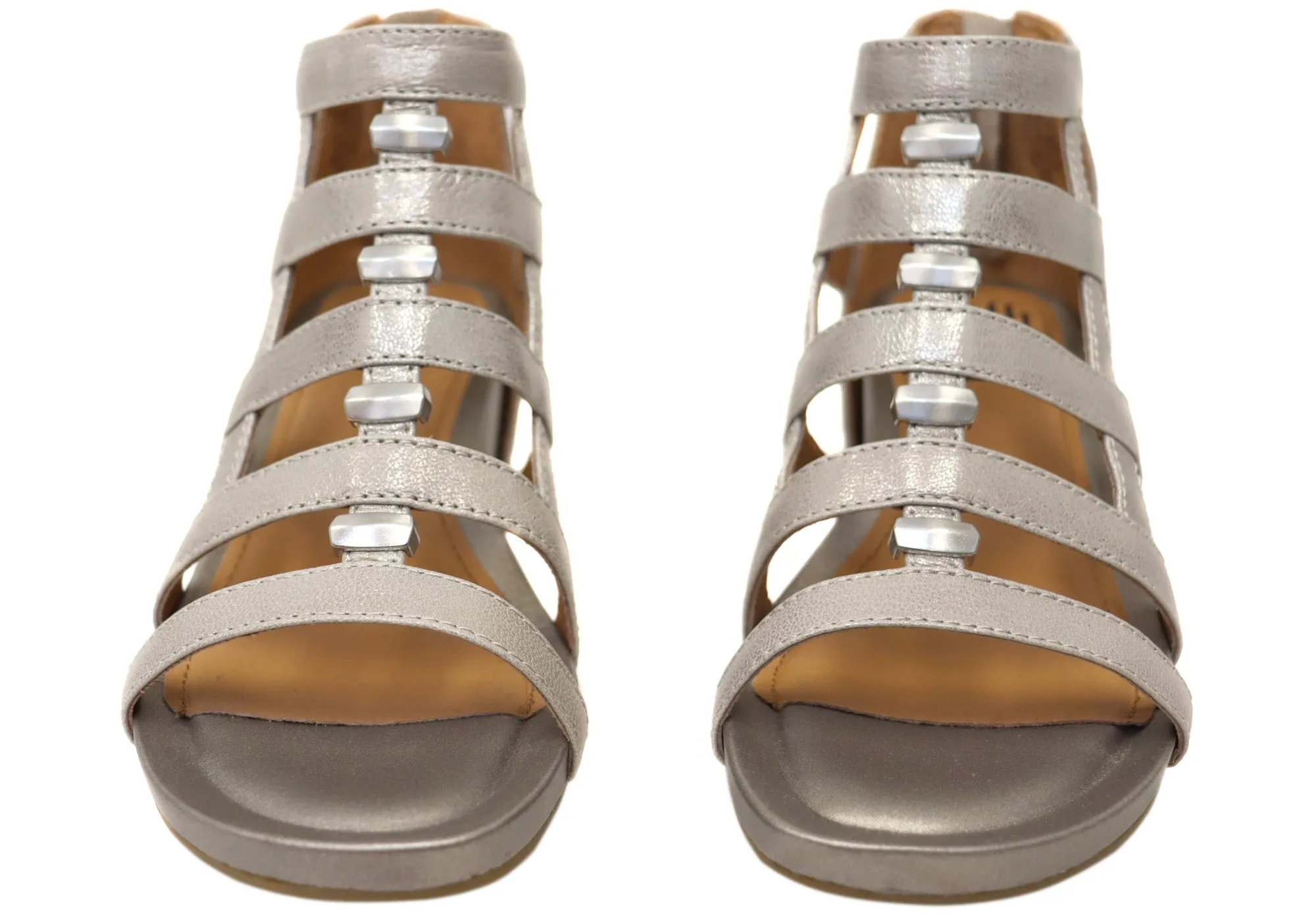 Sofft Rio II Sandales Femme à Plateforme en Cuir avec Semelle Confortable Sofft Shoes