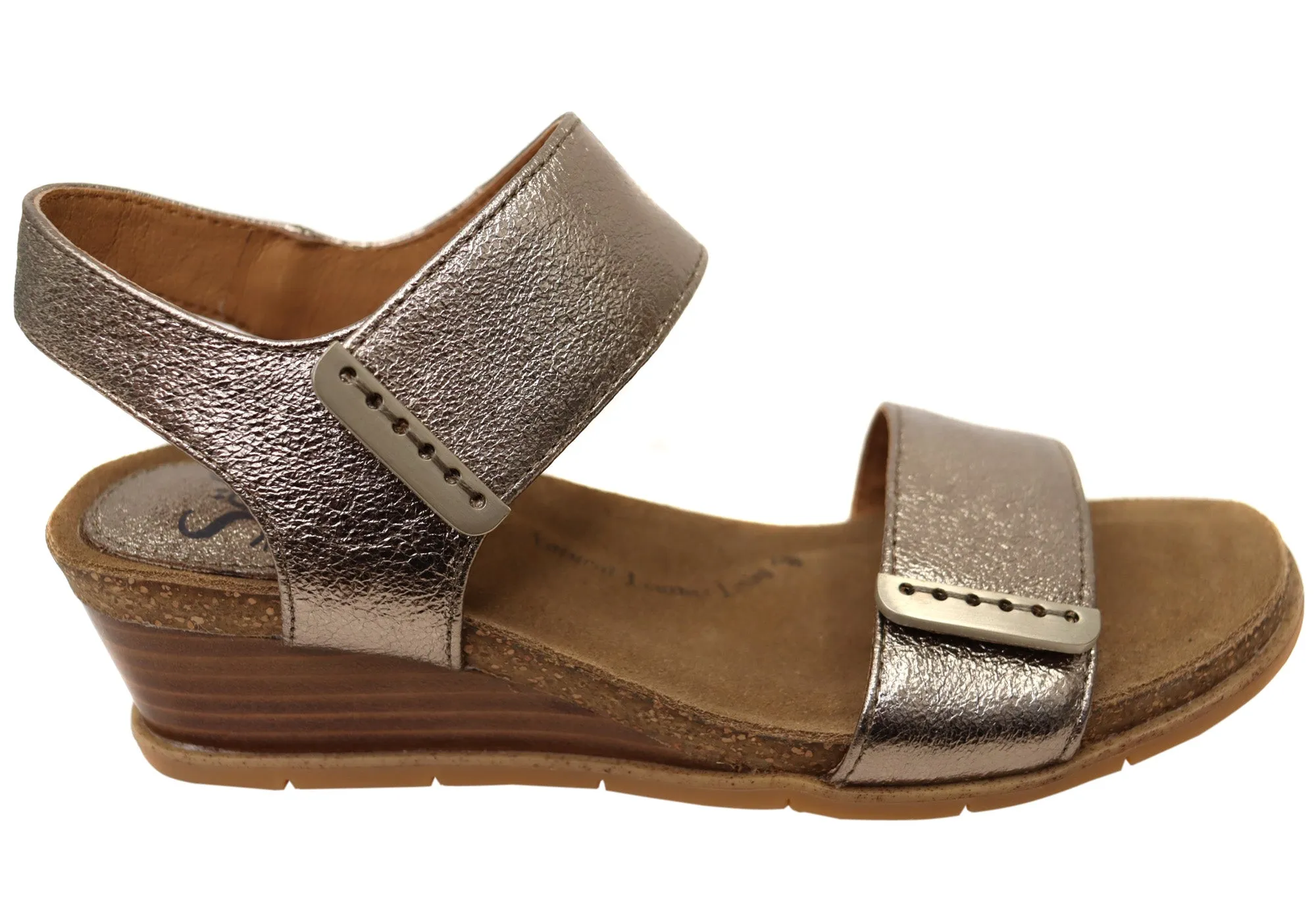 Sofft Verdi II Sandales Femme à Plateforme en Cuir avec Semelle Confortable Sofft