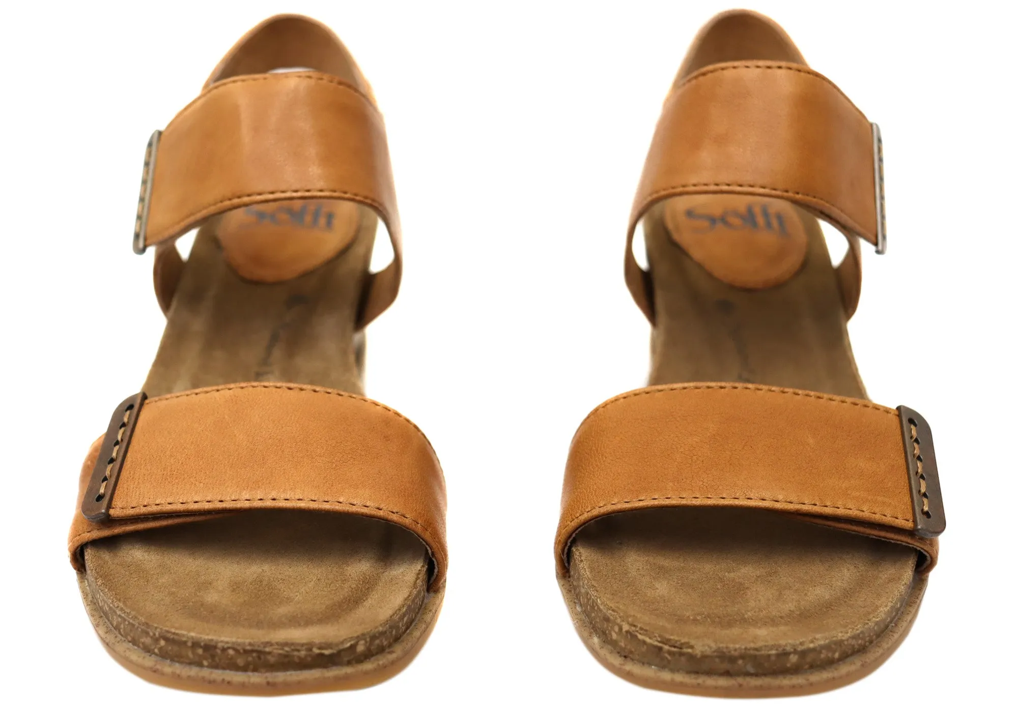 Sofft Verdi II Sandales Femme à Plateforme en Cuir avec Semelle Confortable Sofft