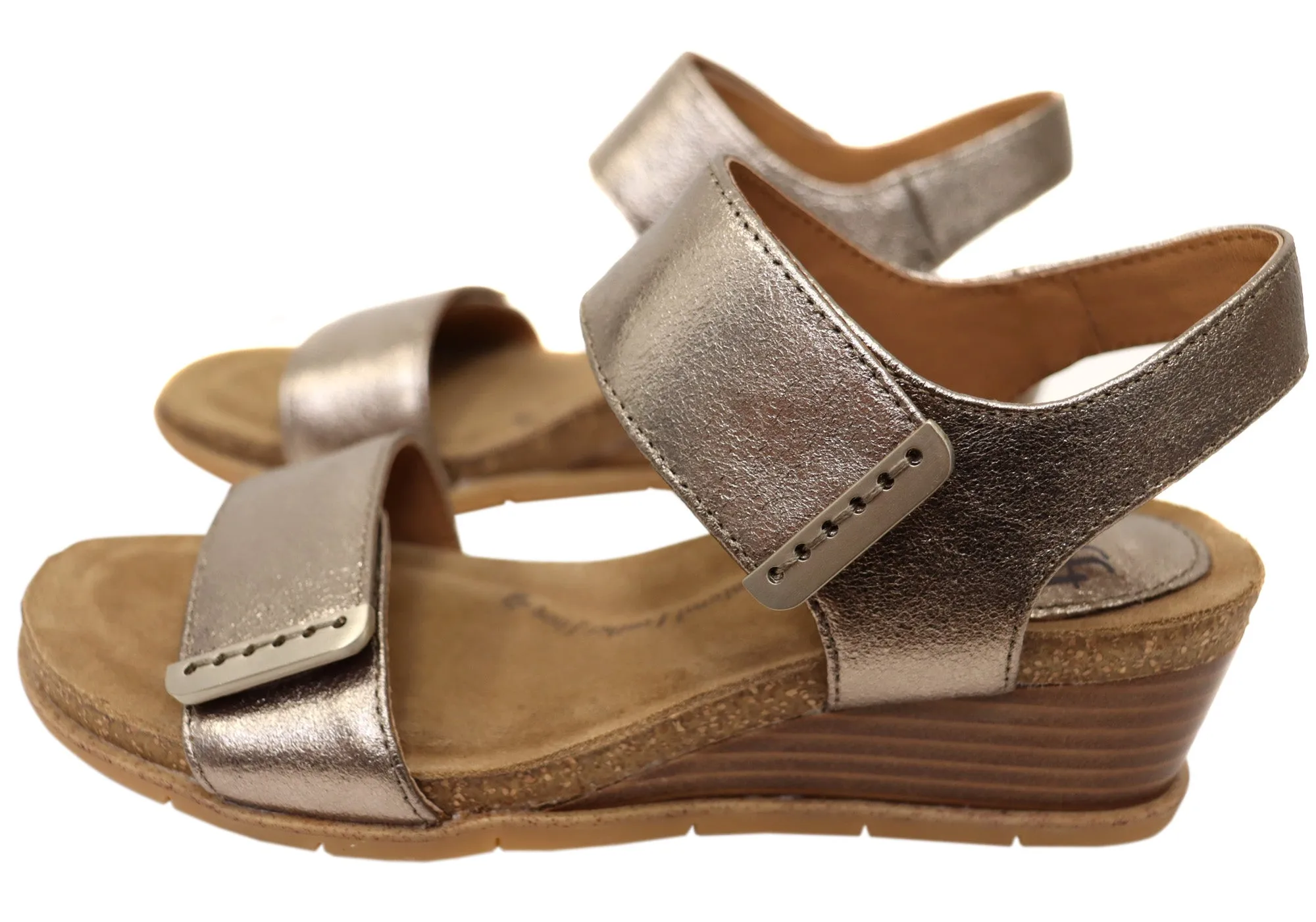 Sofft Verdi II Sandales Femme à Plateforme en Cuir avec Semelle Confortable Sofft