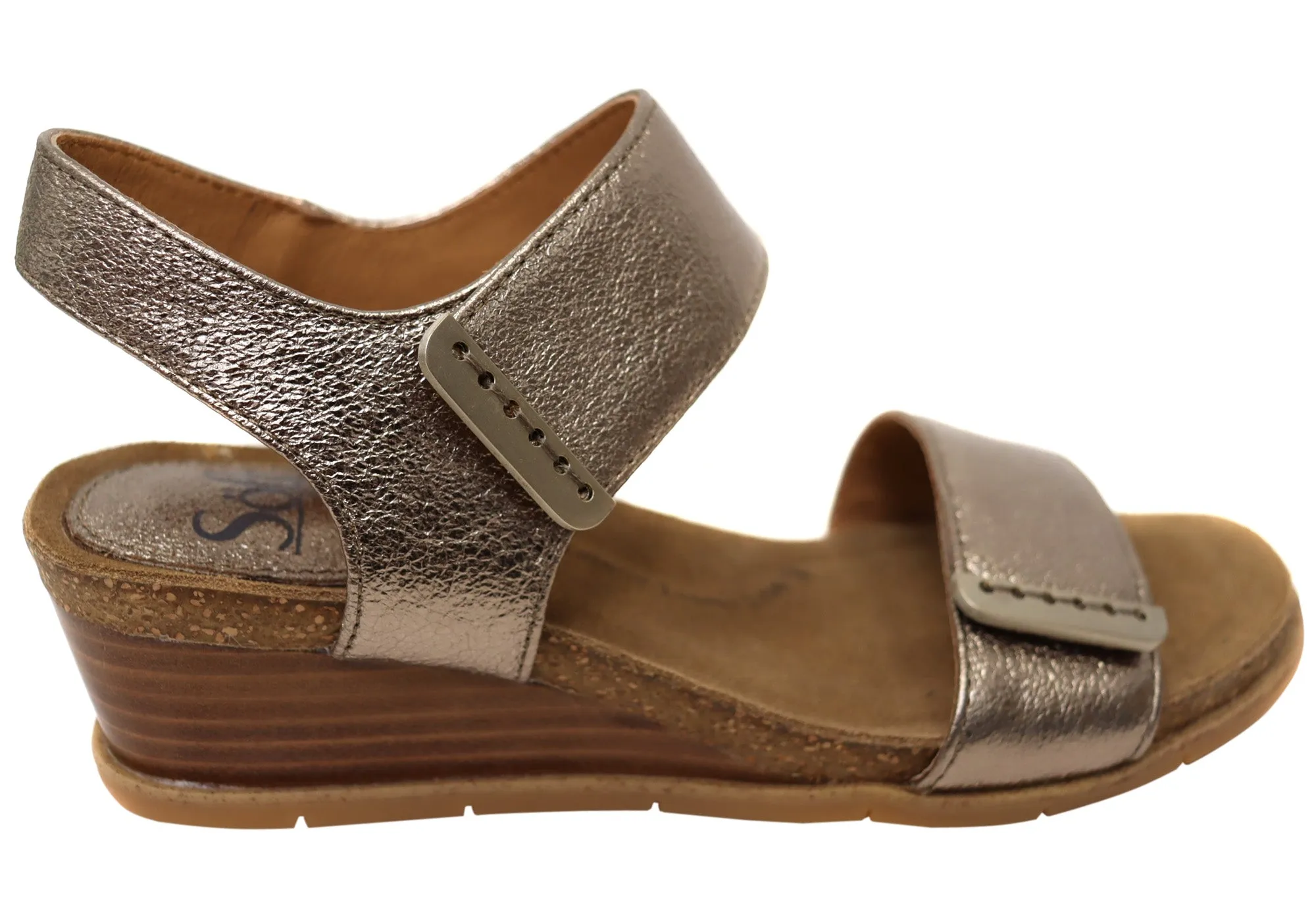 Sofft Verdi II Sandales Femme à Plateforme en Cuir avec Semelle Confortable Sofft