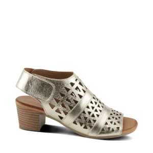 Sandale à talon Dorotha pour femmes Spring Step en or