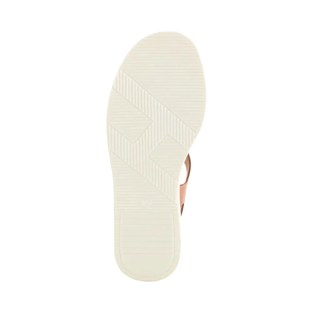 Sandale à plateforme Spring Step pour femmes en noir multicolore