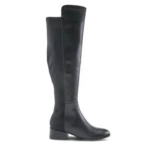 Spring Step Femme Rider Noir en Cuir Extensible