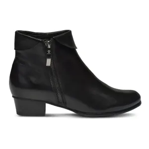 Spring Step Femmes Stockholm Cuir Noir