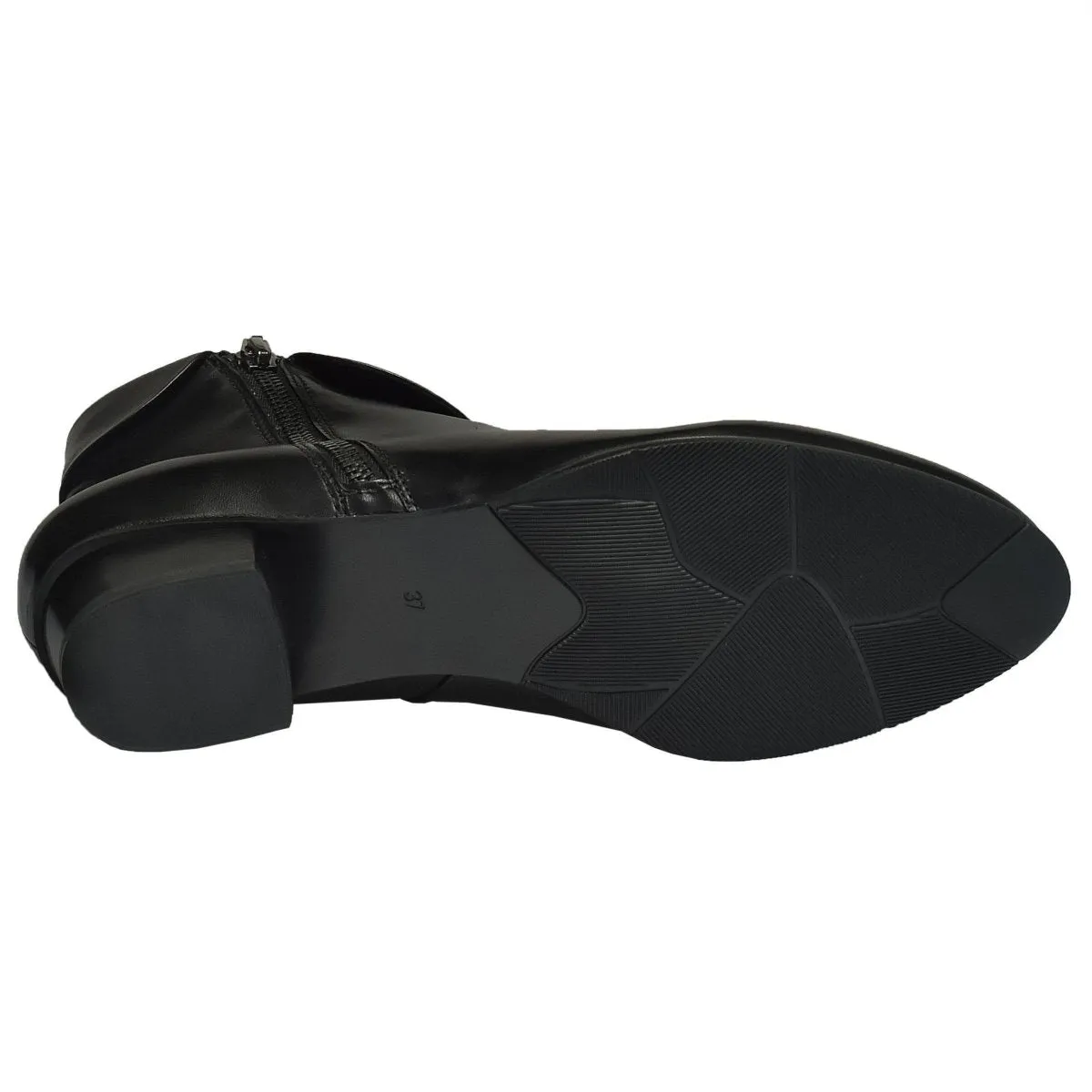 Spring Step Femmes Stockholm Cuir Noir