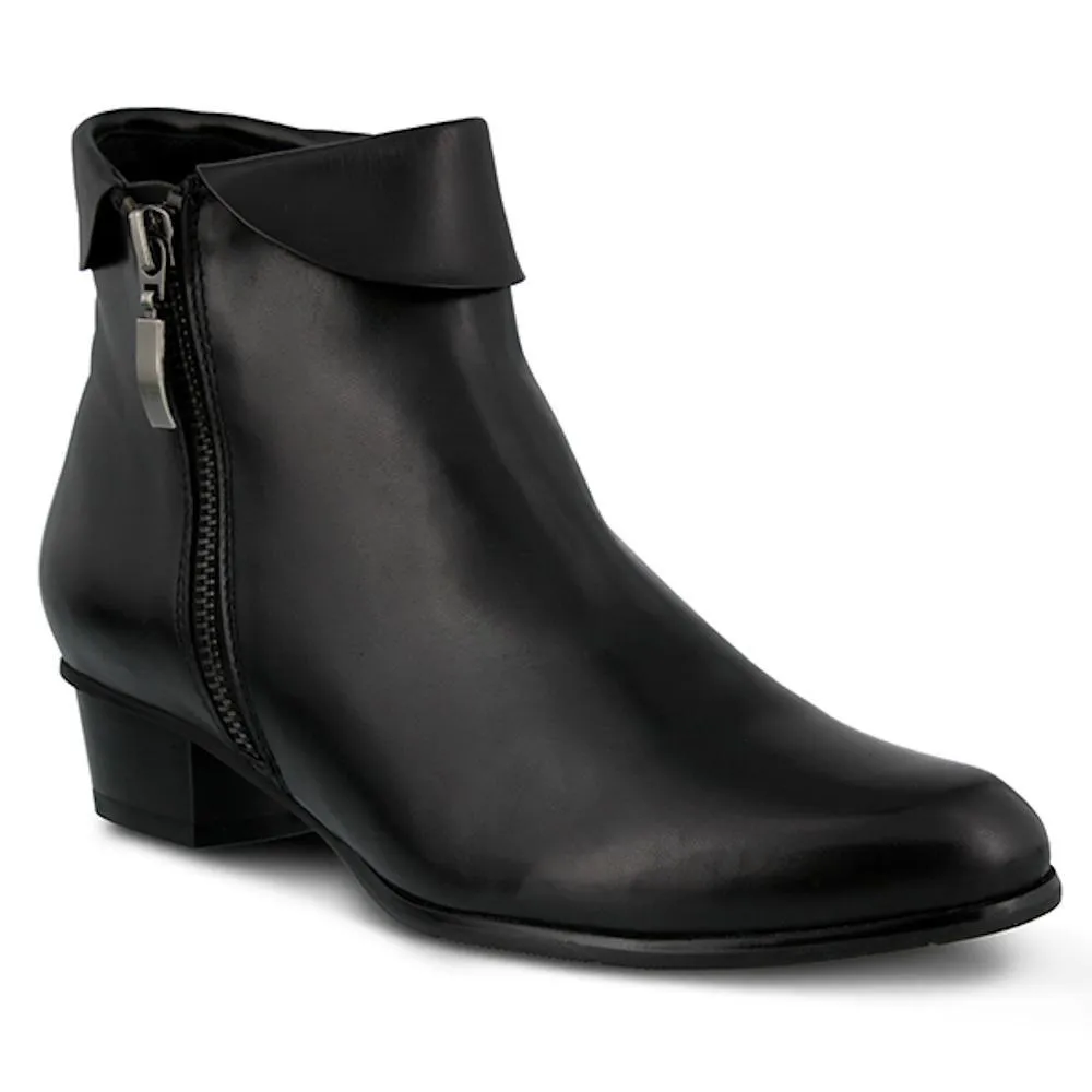 Spring Step Femmes Stockholm Cuir Noir