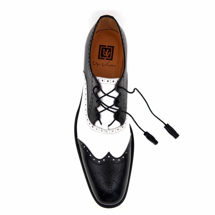 Stephen Chaussures à Lacets - Noir/Blanc