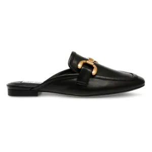 Steve Madden Femmes Fortunate en Cuir Noir
