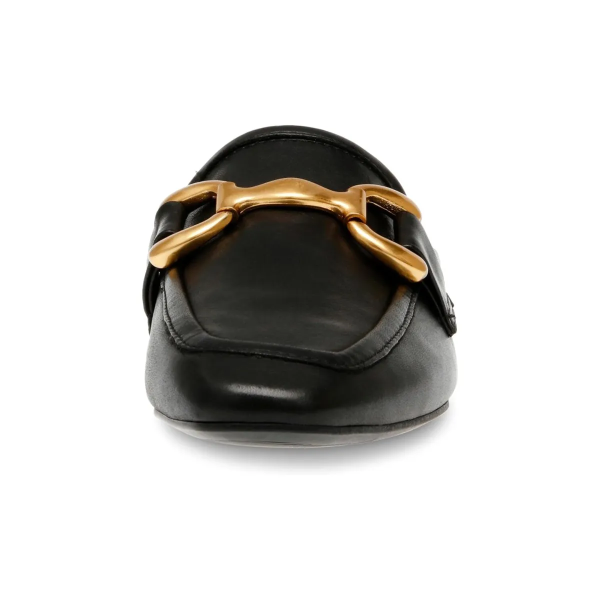 Steve Madden Femmes Fortunate en Cuir Noir