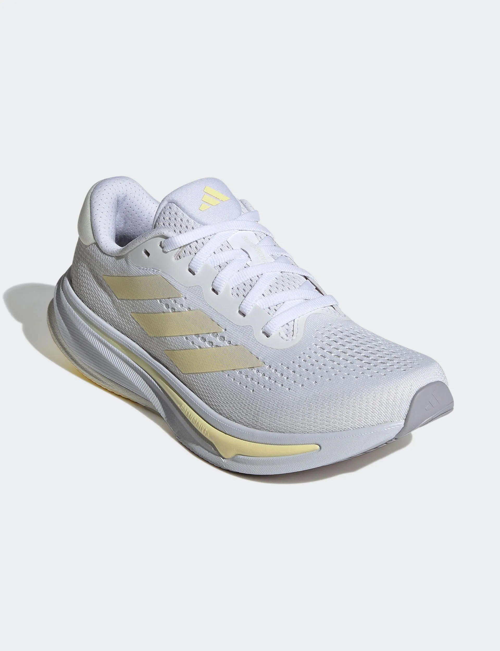 Chaussures de course Supernova Rise - Blanc nuage/Métallisé zéro/Jaune pâle