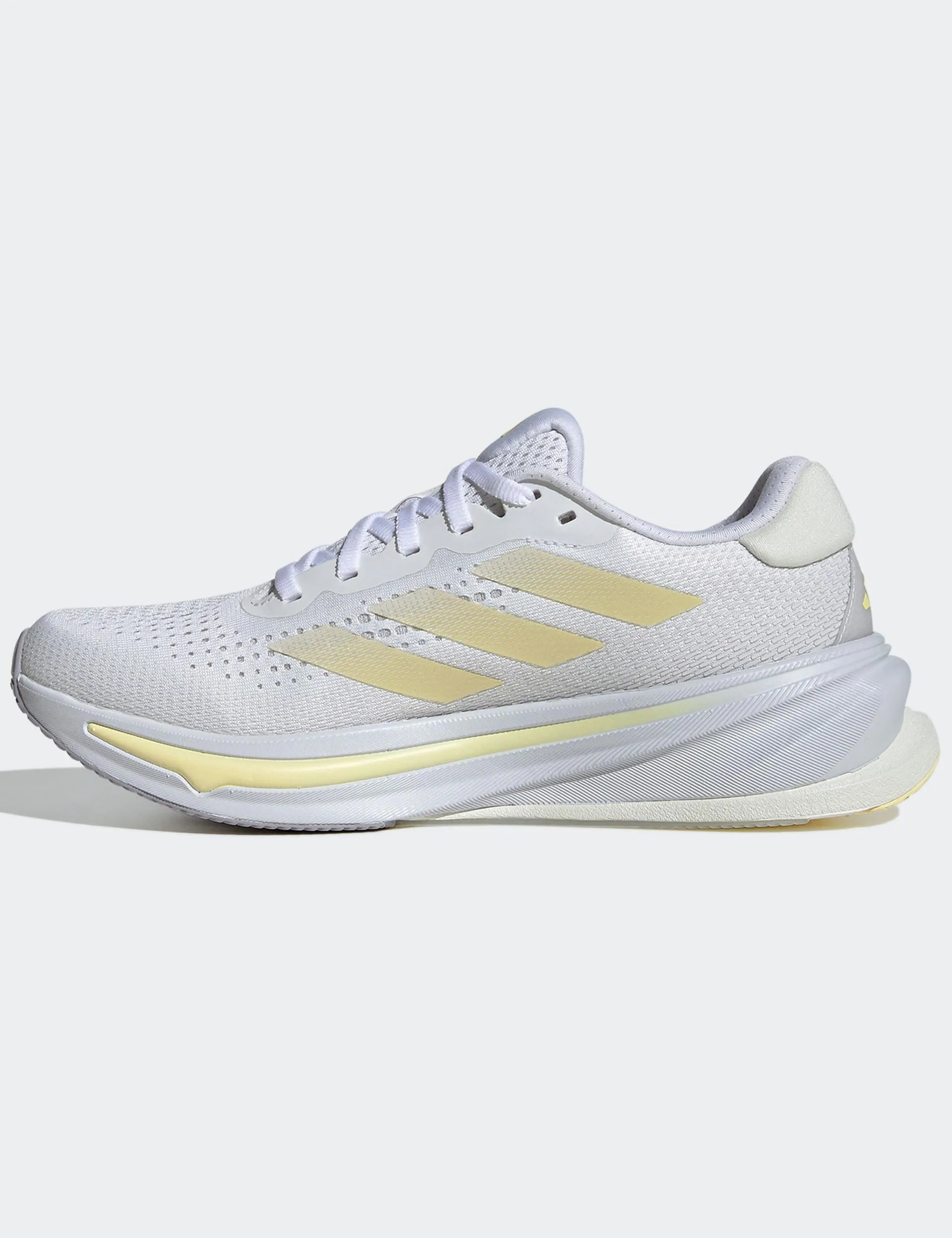 Chaussures de course Supernova Rise - Blanc nuage/Métallisé zéro/Jaune pâle