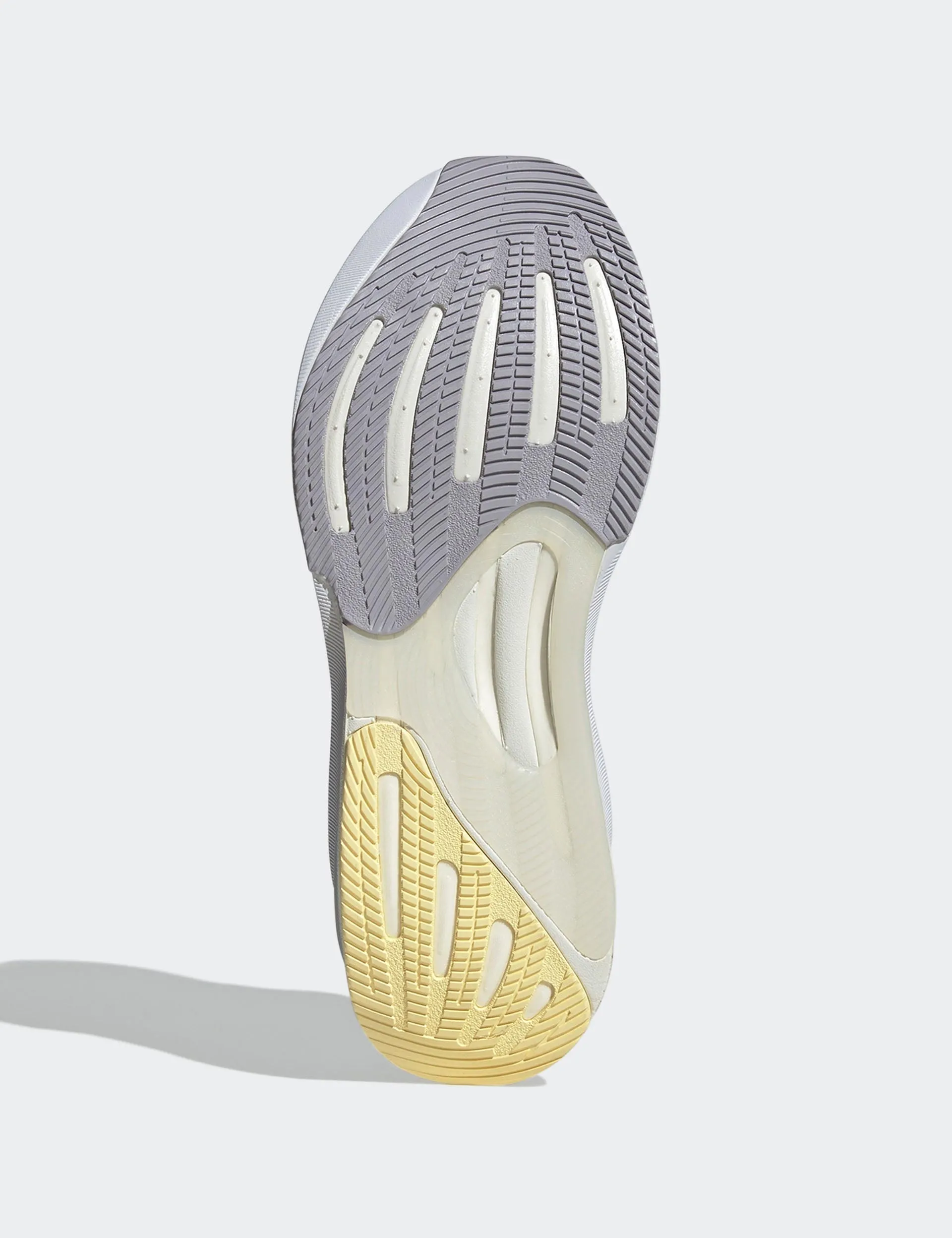 Chaussures de course Supernova Rise - Blanc nuage/Métallisé zéro/Jaune pâle