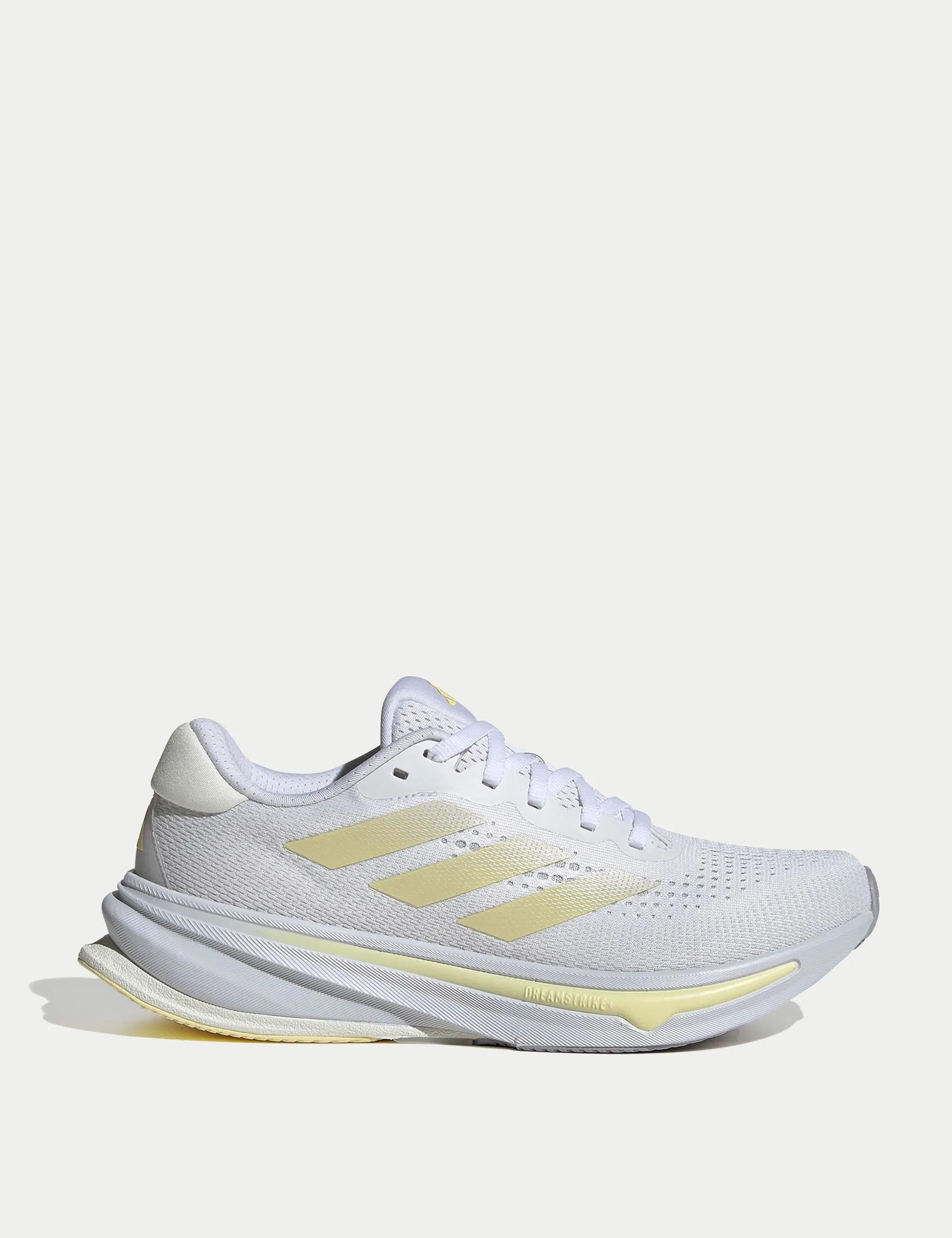 Chaussures de course Supernova Rise - Blanc nuage/Métallisé zéro/Jaune pâle