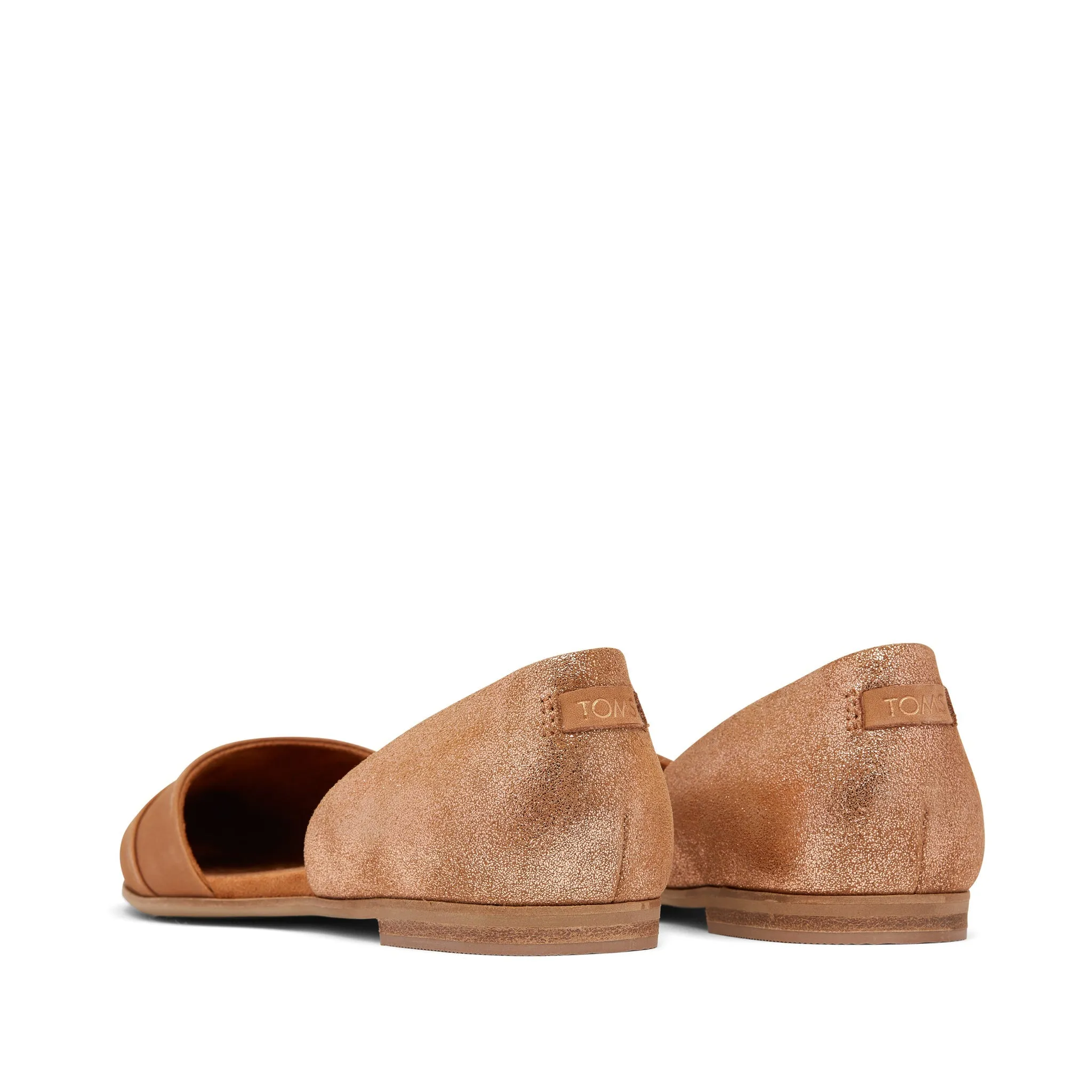 Jutti D'Orsay en cuir brun - Ballerines plates