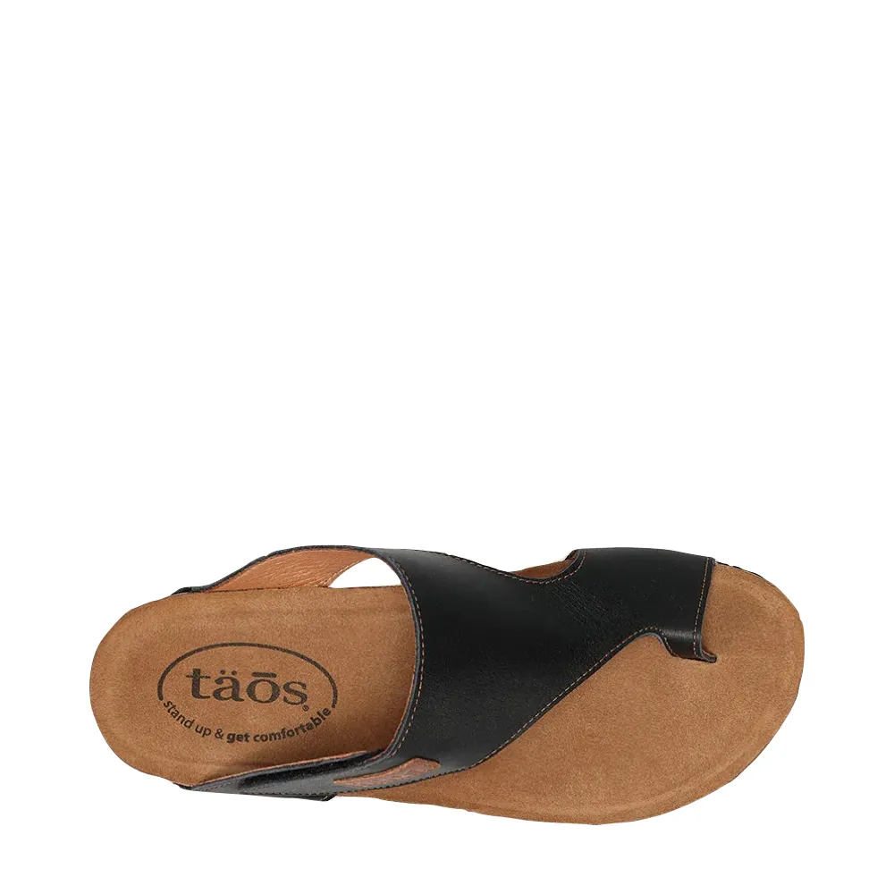 Sandale à lanières Taos Women's Loop Slide en noir