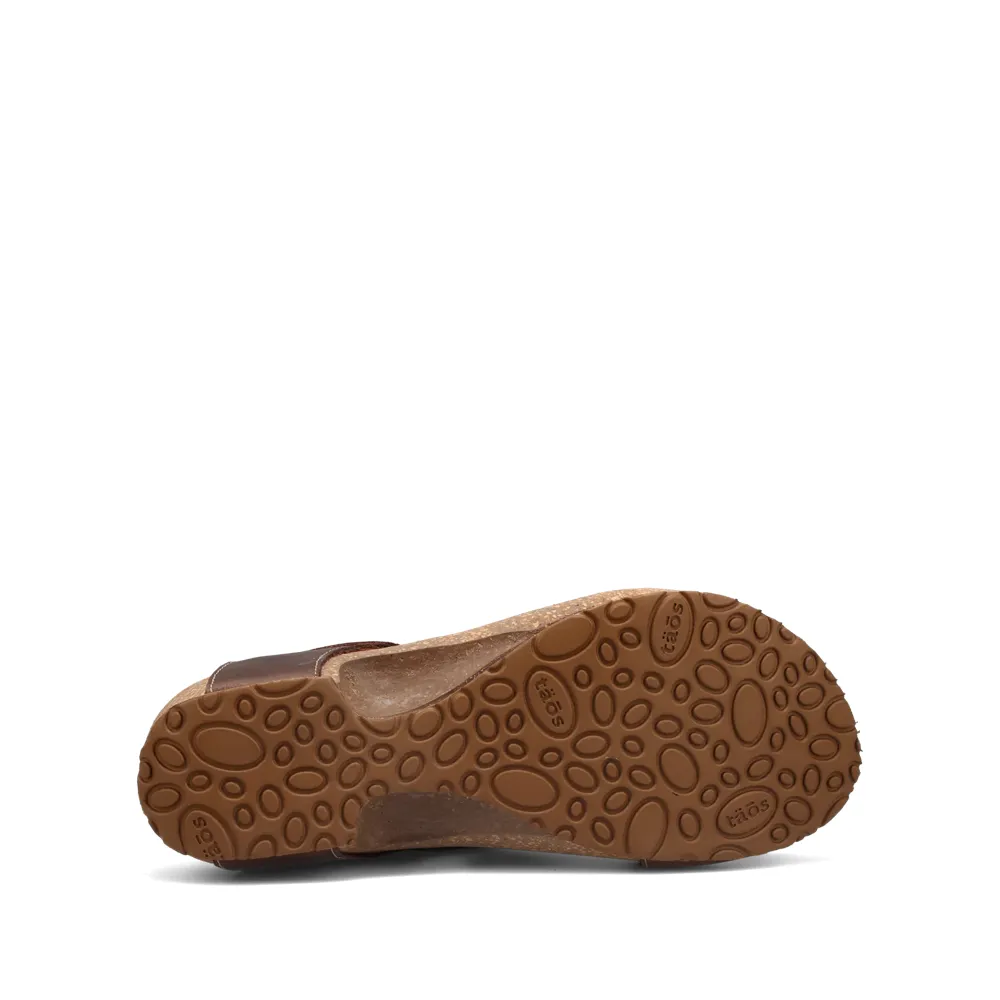 Sandale à lanières Taos Women's Loop Slide en couleur Mocha