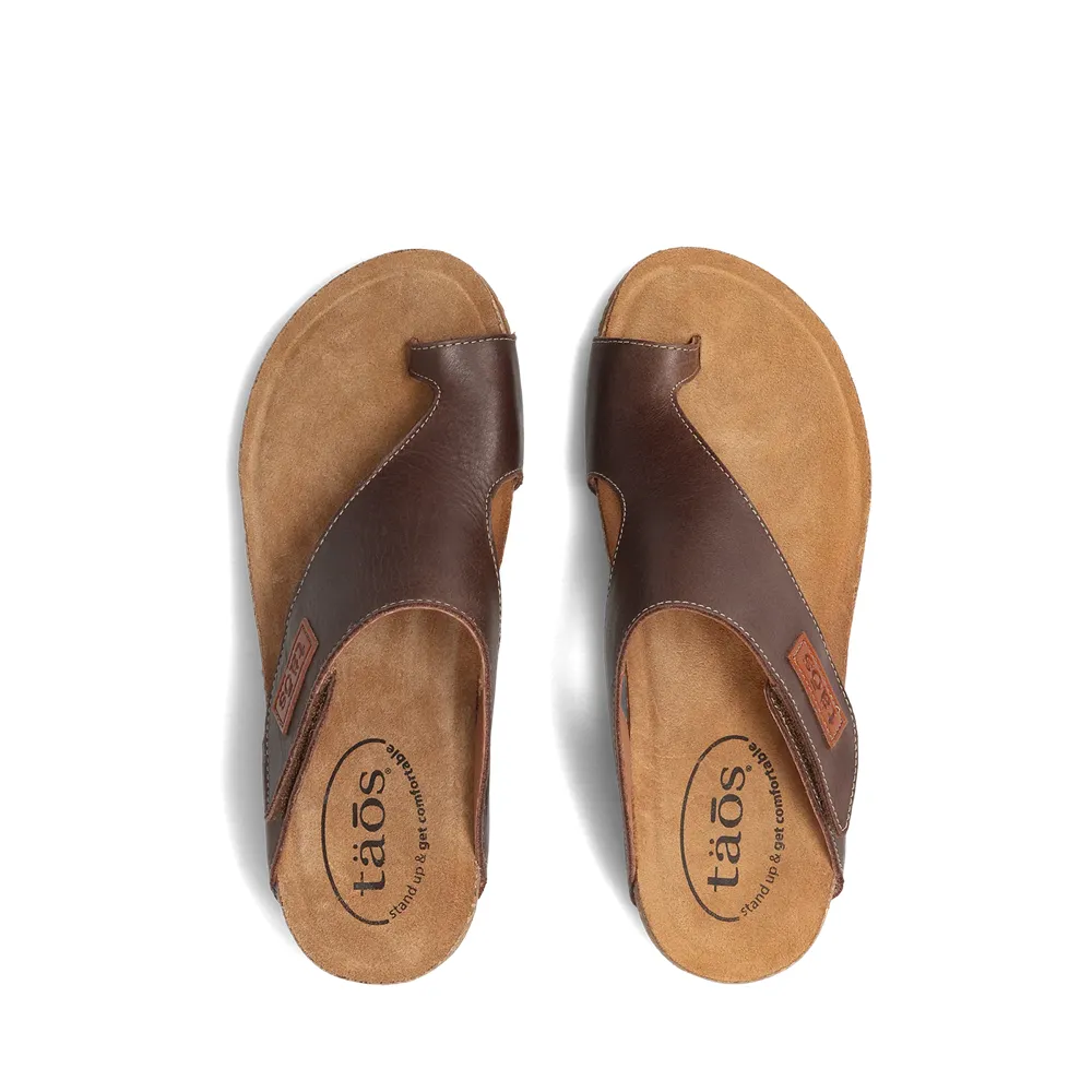 Sandale à lanières Taos Women's Loop Slide en couleur Mocha