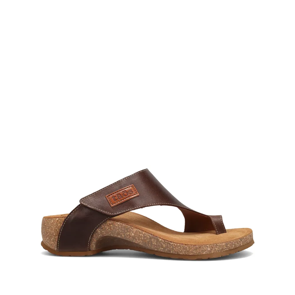 Sandale à lanières Taos Women's Loop Slide en couleur Mocha