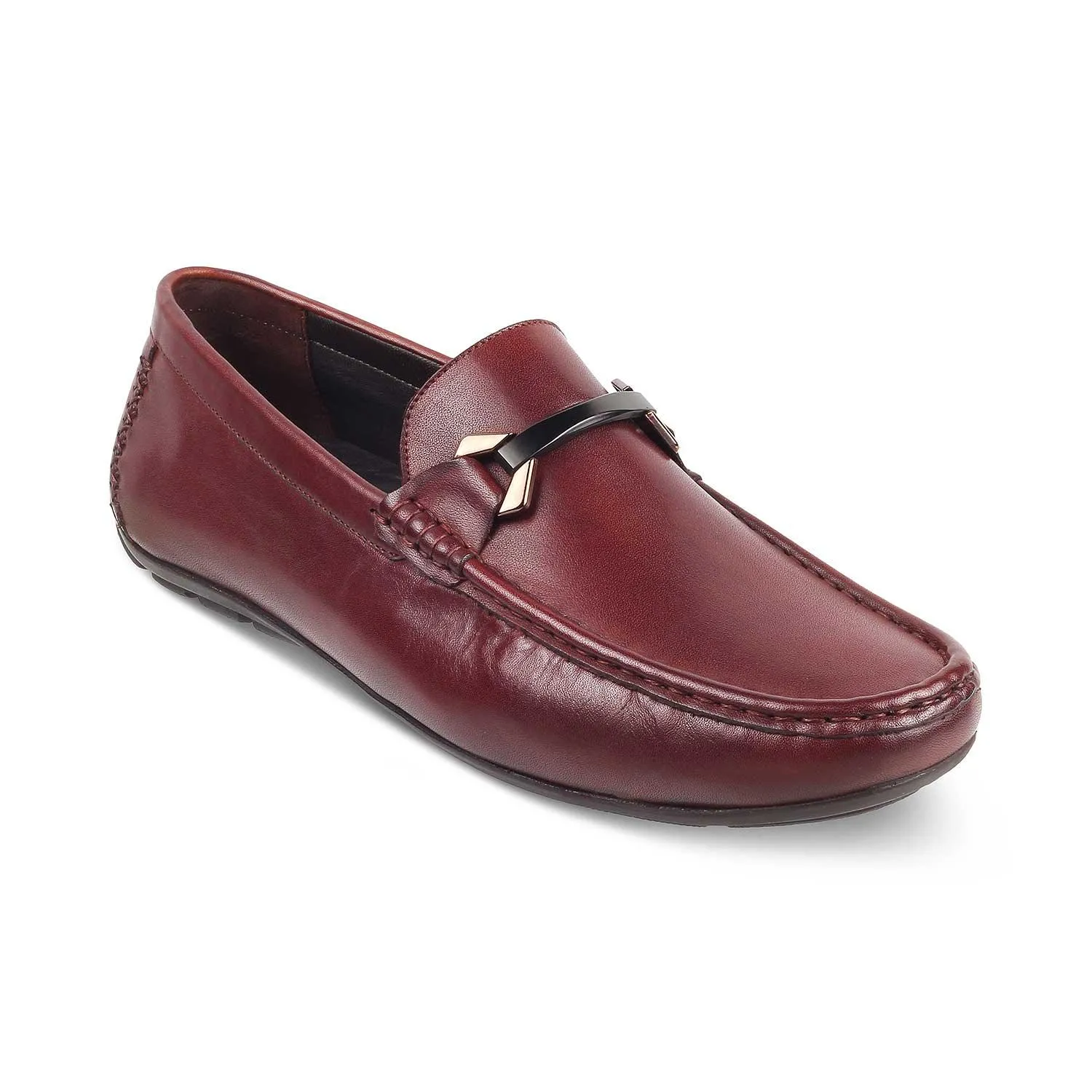 Les mocassins de conduite en cuir pour hommes Sobuck Tan Tresmode