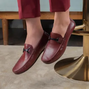 Les mocassins de conduite en cuir pour hommes Sobuck Tan Tresmode