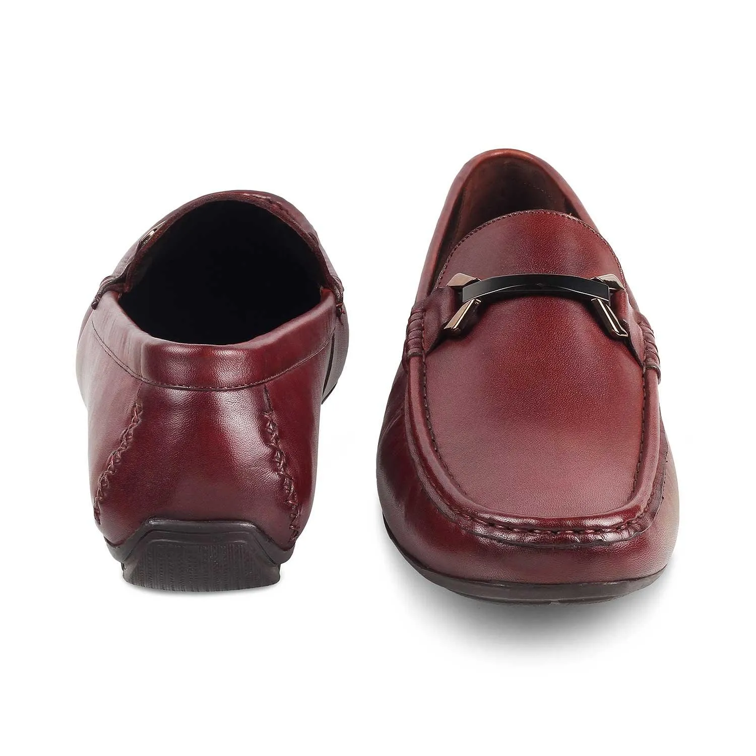 Les mocassins de conduite en cuir pour hommes Sobuck Tan Tresmode