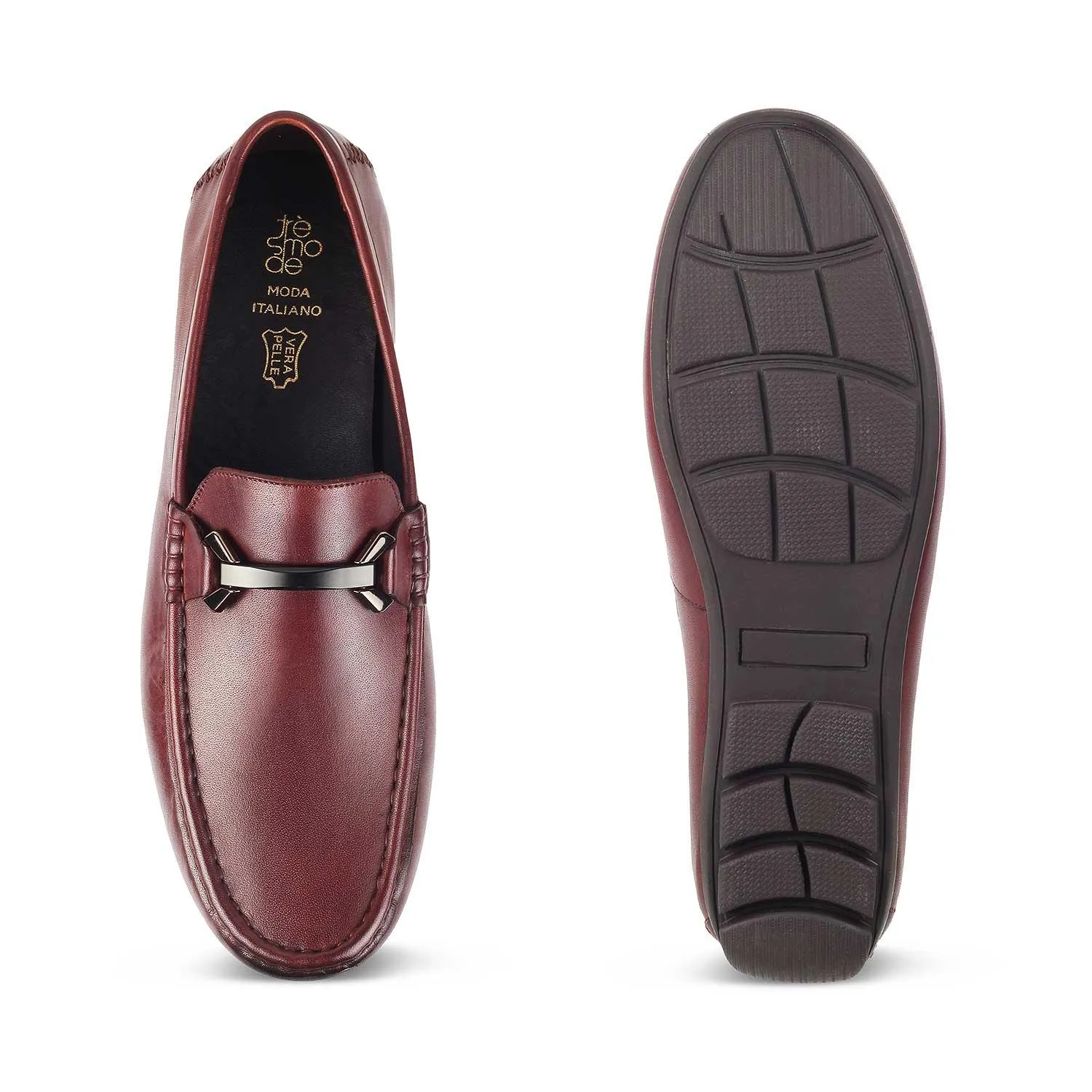 Les mocassins de conduite en cuir pour hommes Sobuck Tan Tresmode