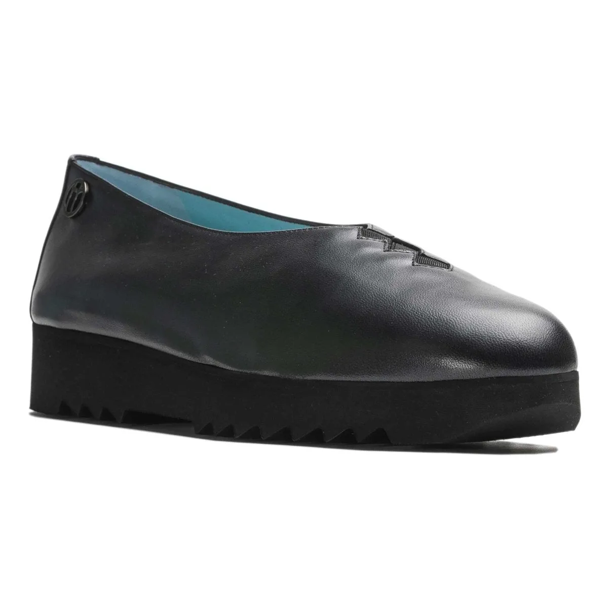 Thierry Rabotin Femme Grace Wedge Noir Nacré