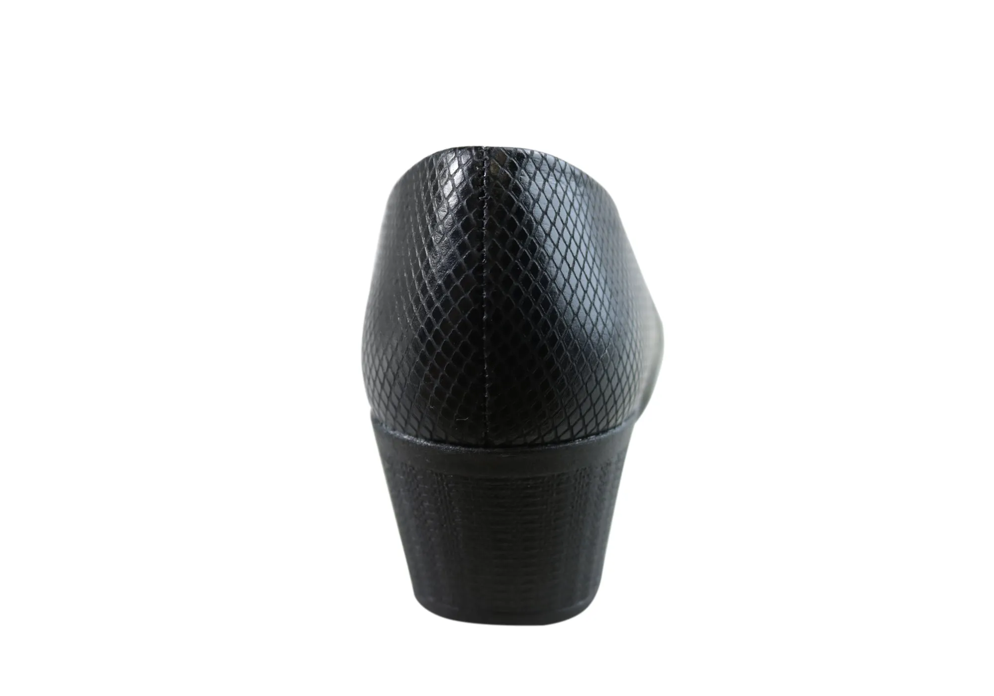 Usaflex Neva Chaussures Femmes à Talon Compensé en Cuir Confortables Fabriquées au Brésil Chaussures Usaflex