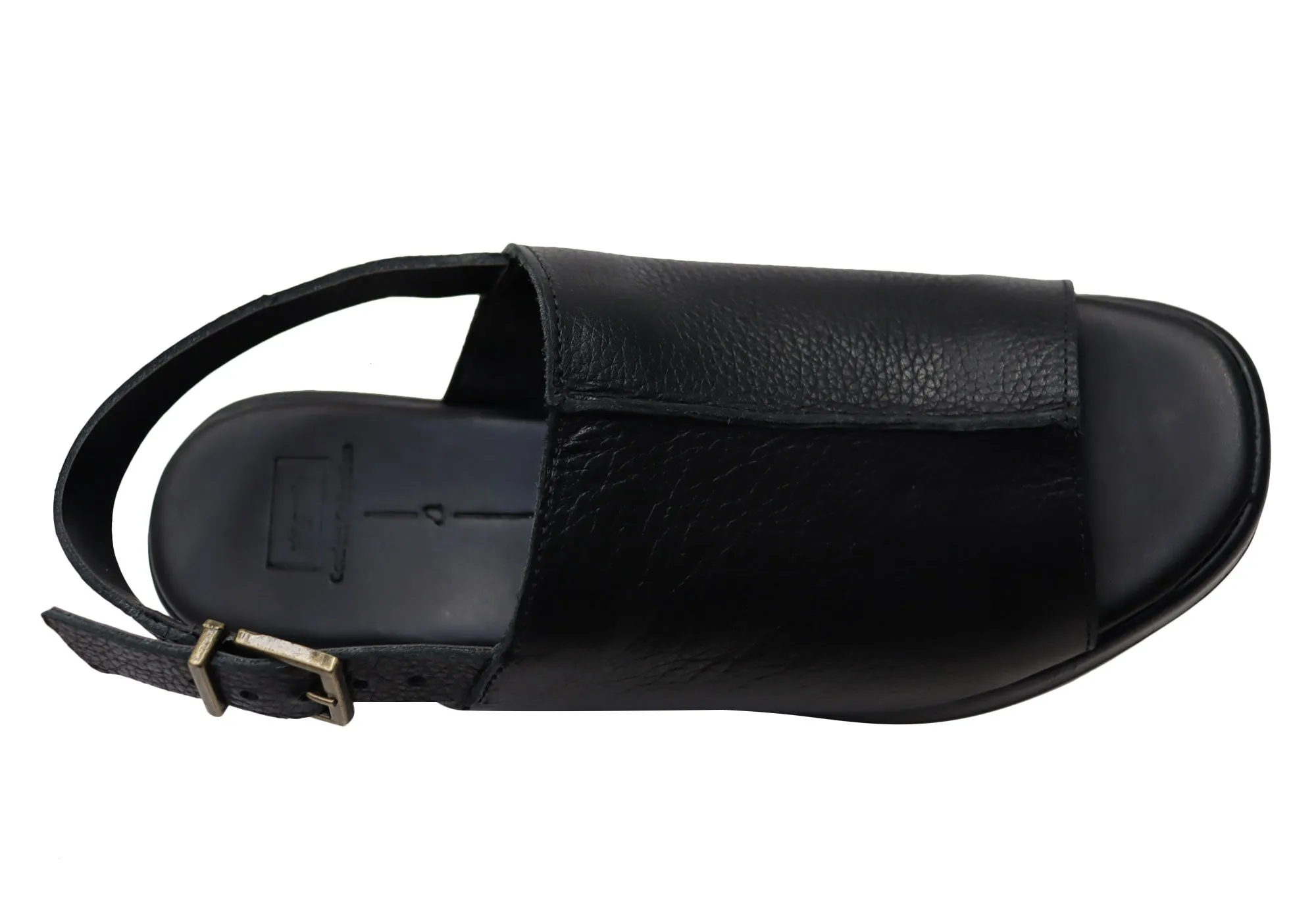 Via Paula Charlene Sandales Plateforme Confort Brésiliennes en Cuir pour Femme Via Paula Chaussures