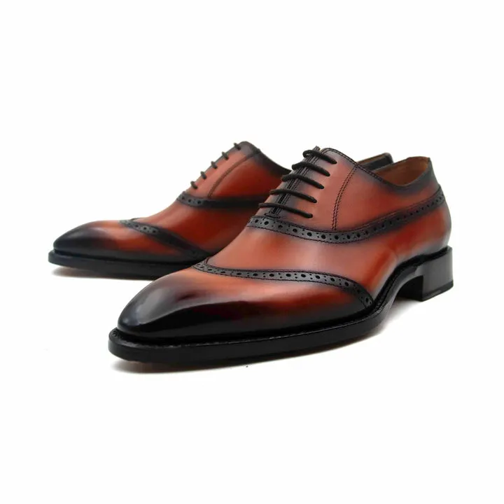 Victor Chaussures à Lacets - Camel