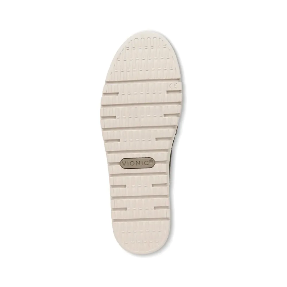Mocassin Uptown en cuir lisse pour femmes Vionic en noir