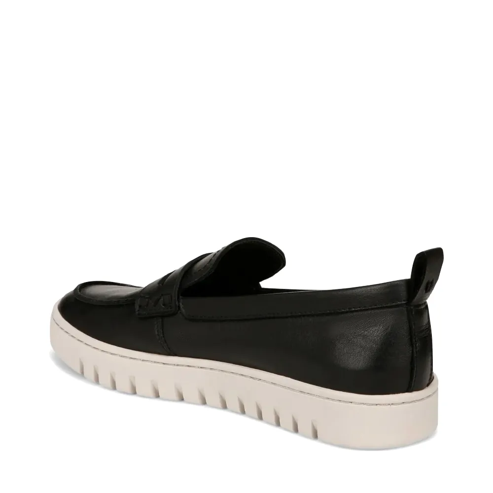 Mocassin Uptown en cuir lisse pour femmes Vionic en noir